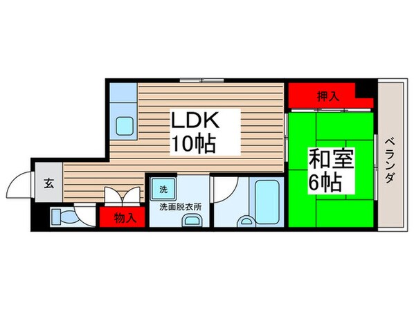 細田ビルの物件間取画像